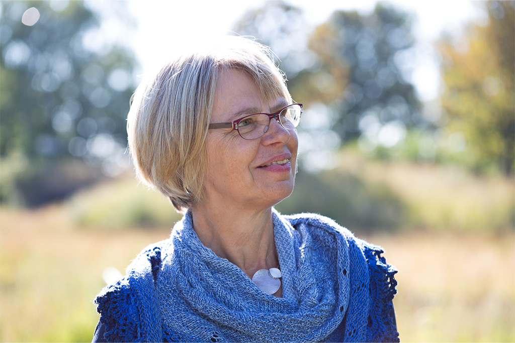 Maria Hagenschneider referierte beim Themenabend „Politik & Bibel“ im Geistlichen Zentrum Franziskus in Salzkotten. Foto: Pascal Nowak Photography